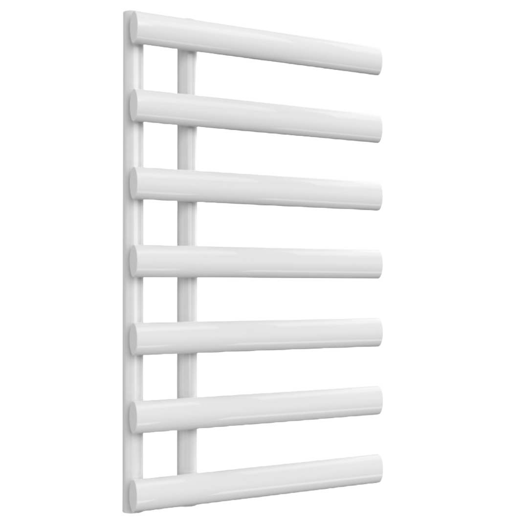 Reina Grace White Designer Heated Towel Rail 780mm x 500mm