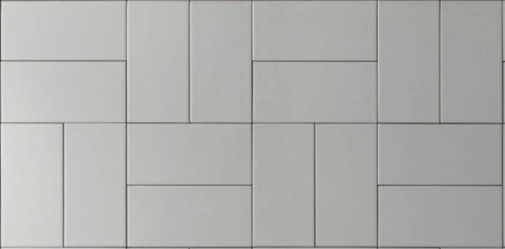 Metro Brick Flat Gloss White