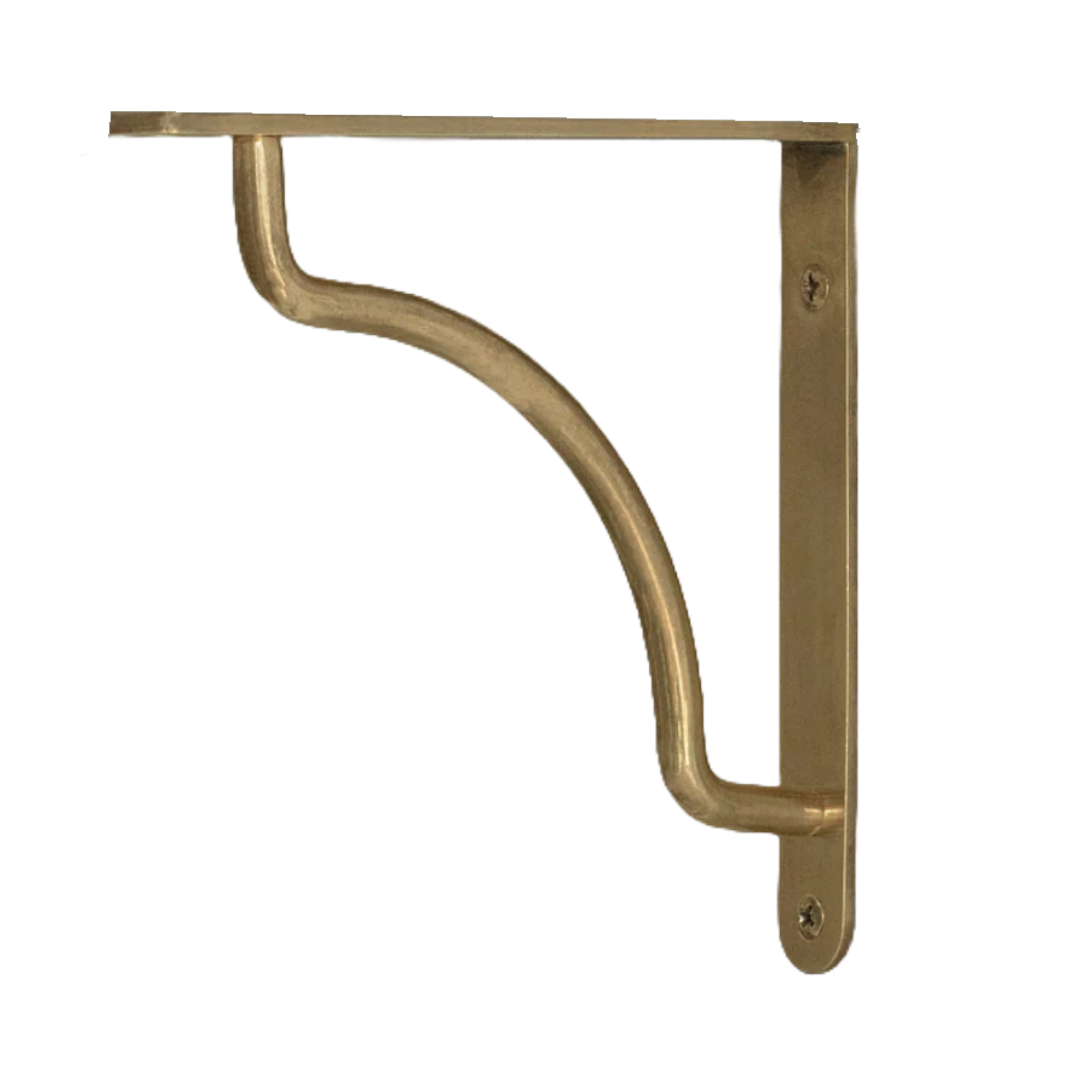 Kilburn Shelf Bracket 150mm - Antique Brass