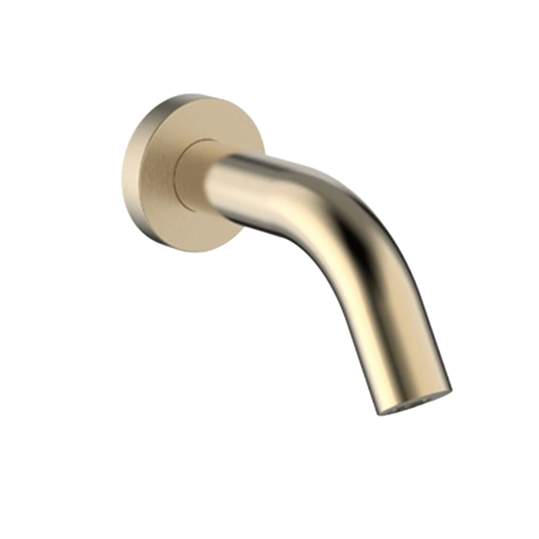 Crosswater MPRO Sensor Brass 128mm Wall Basin Spout