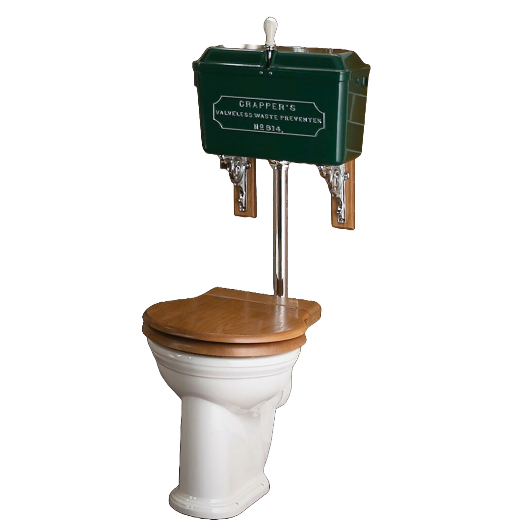 Thomas Crapper 814 Cast Cistern Low Level WC Set