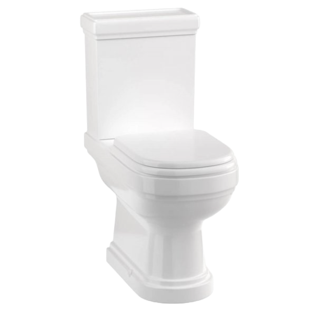 Burlington Riviera Close Coupled Open Back WC
