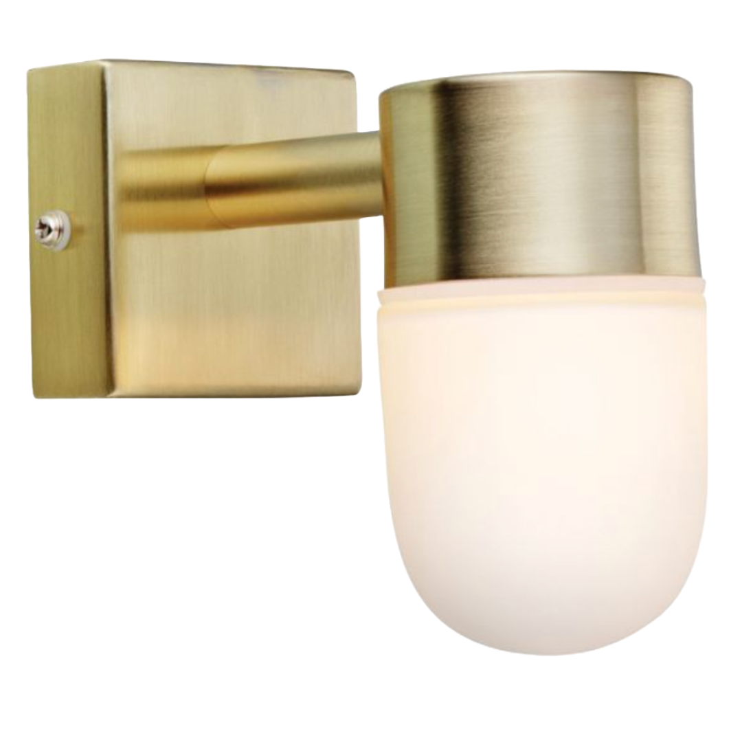 Menton Wall Light - Brushed Brass