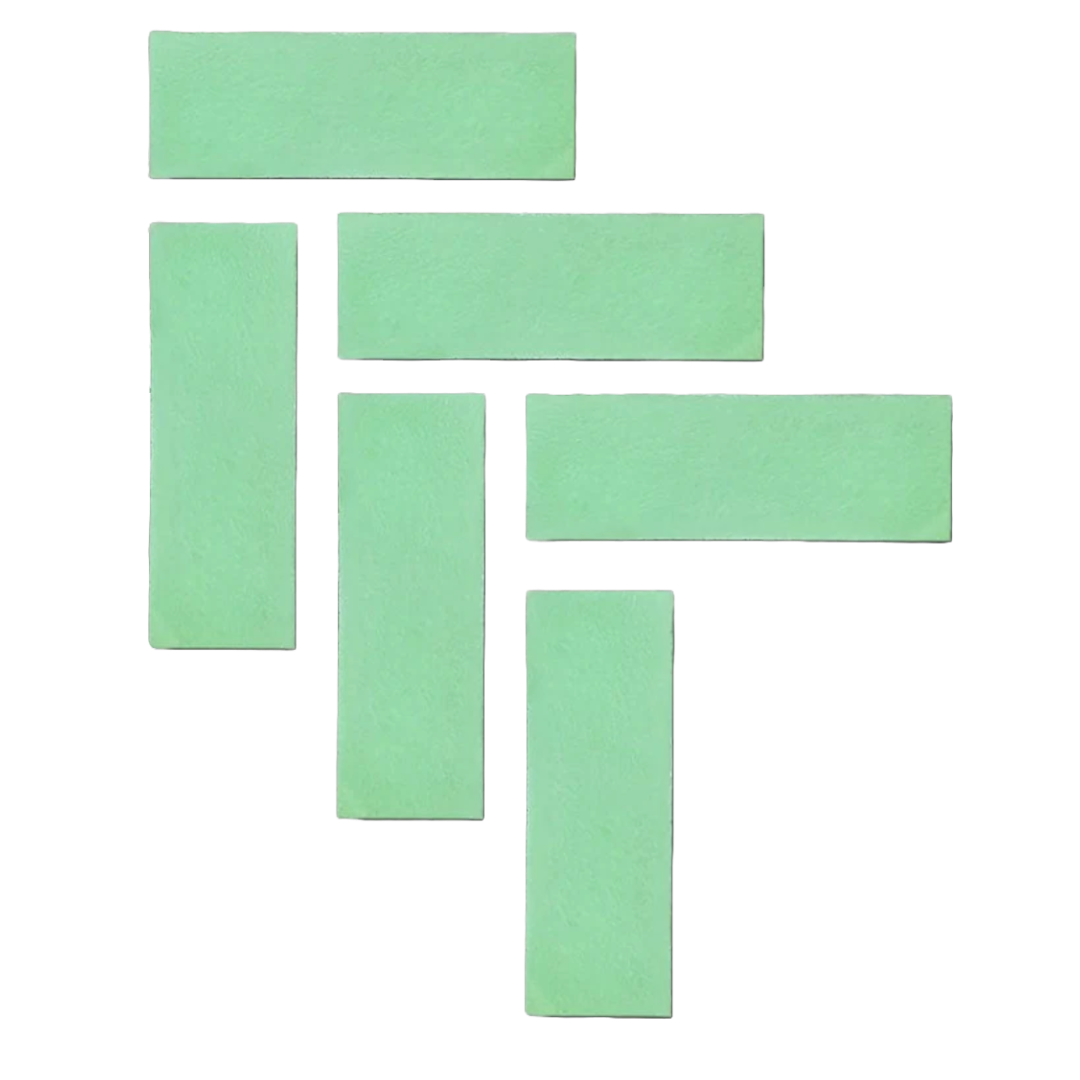 Pistachio Herringbone Tile