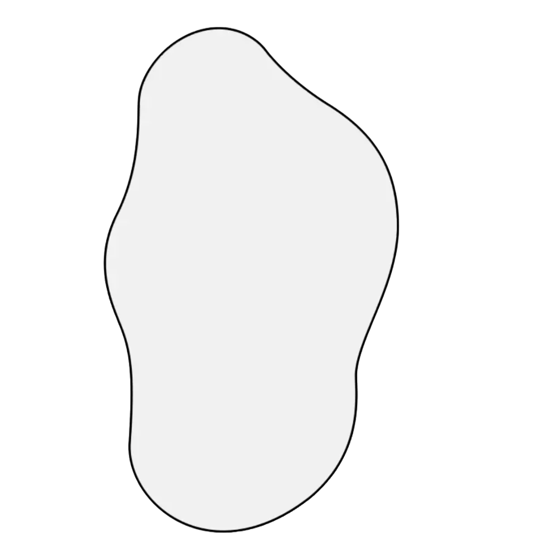 Mirror Soft Cloud 35x60 cm