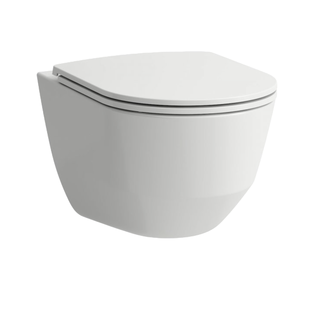 Laufen Pro Rimless Wall Hung Toilet - White