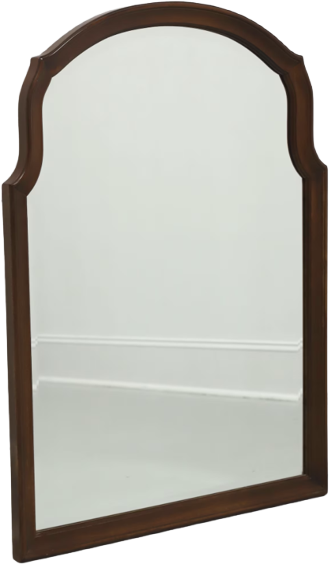 CRESENT Pennsylvania Cherry Traditional Beveled Wall Mirror